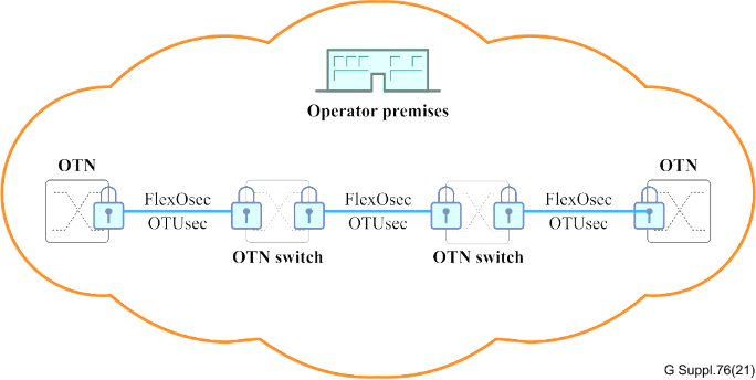 OTN link/span security