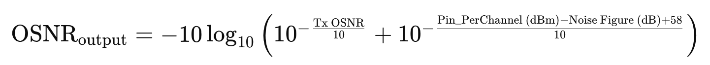 osnr formula