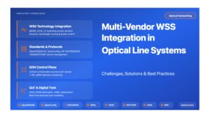 Challenges of Multi-Vendor WSS Integration in Optical Line Systems