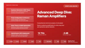 Advanced Deep Dive: Raman Amplifiers