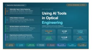 Using AI Tools in Optical Engineering:Validation Methods and Accuracy Safeguards