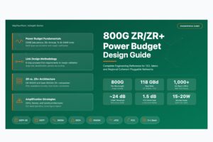 800G ZR/ZR+ Power Budget Design: Complete Engineering Guide