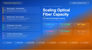 Scaling Optical Fiber Capacity:Five Engineering Strategies Explained