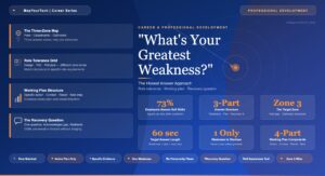 “What’s Your Greatest Weakness?” — The Honest Answer Approach