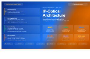 IP-Optical CommunicationNetwork Architecture