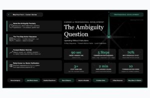 The Ambiguity Question: How to Show You Can Operate Without Instructions
