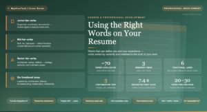 Using the Right Words on Your Resume
