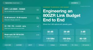 Engineering an 800ZR Link Budget End to End