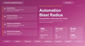 Automation Blast Radius: Scoping What a Bad Intent Can Touch