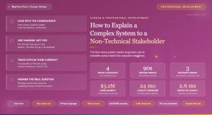 How to Explain a Complex System to a Non-Technical Stakeholder