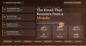 The Email That Recovers from a Mistake